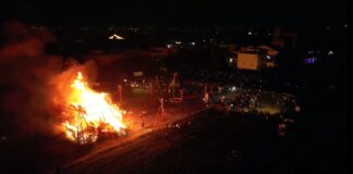 Sant'Antonio Abate, il rito del fuoco e l'accensione del “cippo” chiudono i festeggiamenti per il Santo Patrono