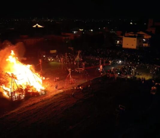 Sant'Antonio Abate, il rito del fuoco e l'accensione del “cippo” chiudono i festeggiamenti per il Santo Patrono