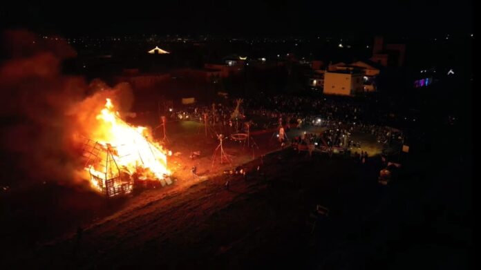 Sant'Antonio Abate, il rito del fuoco e l'accensione del “cippo” chiudono i festeggiamenti per il Santo Patrono
