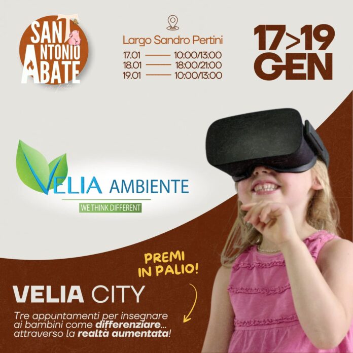 Sant'Antonio Abate, un gioco di realtà aumentata per spiegare la raccolta differenziata ai bambini
