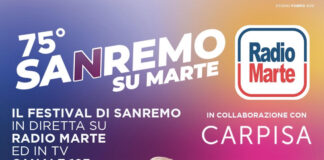 Sanremo: un lento con radio Marte “innamorarsi a Sanremo”