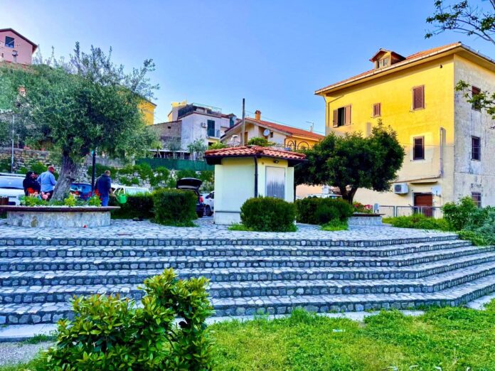 Pimonte, rinasce la piazzetta di Tralia