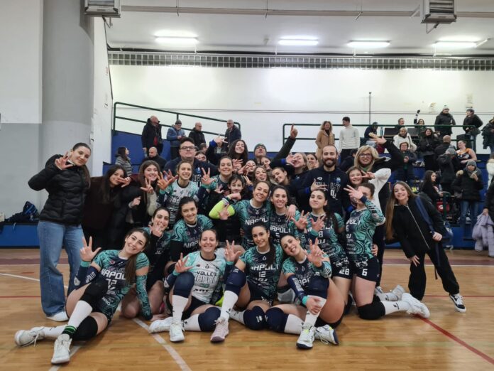 Serie C, il Volley Napoli vince la prima in casa del 2025