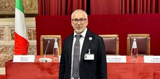 Giuseppe Valentino premiato alla Camera per il suo impegno nella Campagna Bradisismo 2024