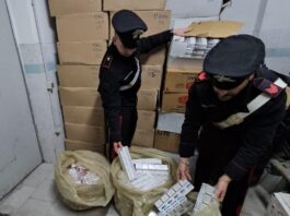 Massa di Somma, 6 quintali di sigarette di contrabbando. Arrestati marito e moglie