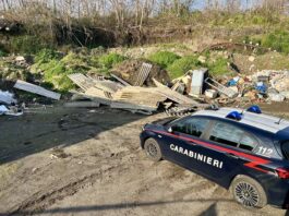 Scisciano, sicurezza ambientale: una discarica a cielo aperto e lastre di eternit in un terreno del Comune. Denunciate 3 persone