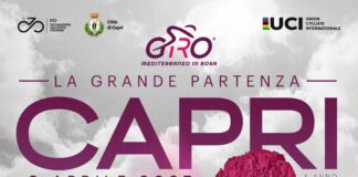 Giro Mediterraneo in Rosa, a Capri la grande partenza dell'edizione 2025
