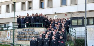 Torre del Greco: Generale La Gala in visita alla Compagnia di Torre del Greco