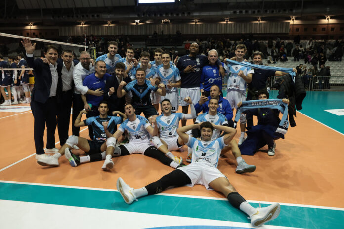 Evolution Green Aversa,che impresa in trasferta: 3-0 alla Consar Ravenna