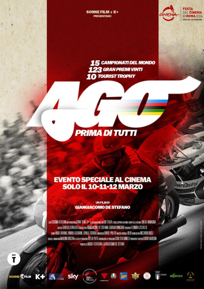 Arriva al cinema il documentario su Giacomo Agostini