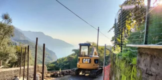 Sant'Agnello, riaperta al transito via belvedere ai colli di fontanelle dopo l’evento franoso