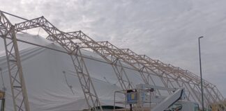 Torre del Greco, sprint finale ai lavori di riqualificazione alla tensostruttura La Salle