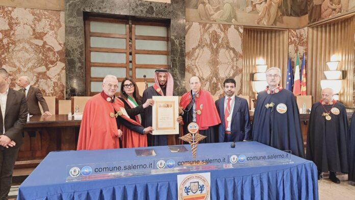 Salerno e gli Emirati Arabi Uniti: un ponte di cooperazione internazionale nel segno della scuola medica salernitana