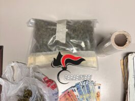 Pozzuoli, due arresti per evasione e spaccio. Droga e contanti sequestrati