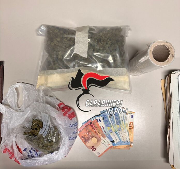Pozzuoli, due arresti per evasione e spaccio. Droga e contanti sequestrati
