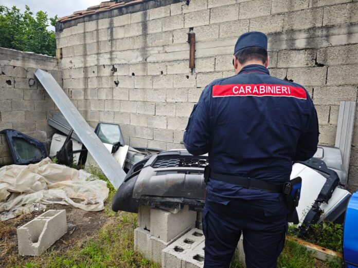 Casamarciano, abbandono rifiuti: denunciato un 39enne di Nola e un imprenditore