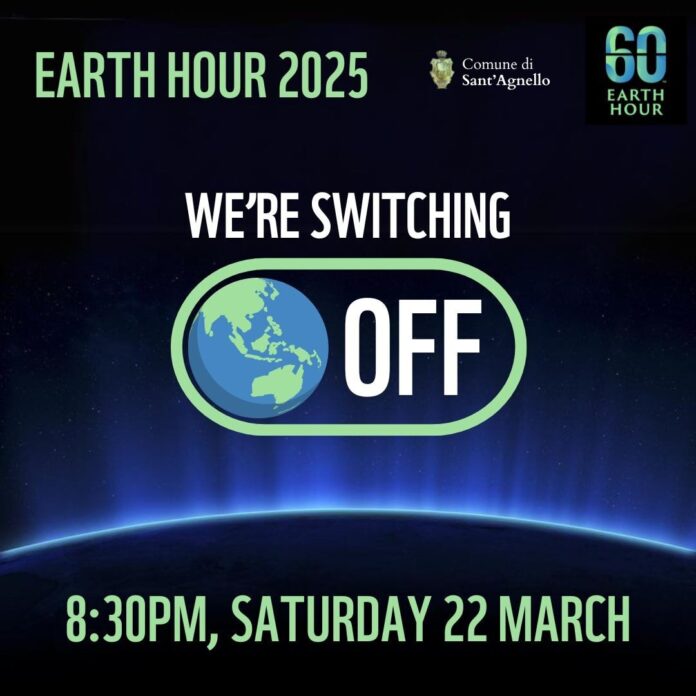 Il comune di Sant'Agnello aderisce all'Earth Hour 2025