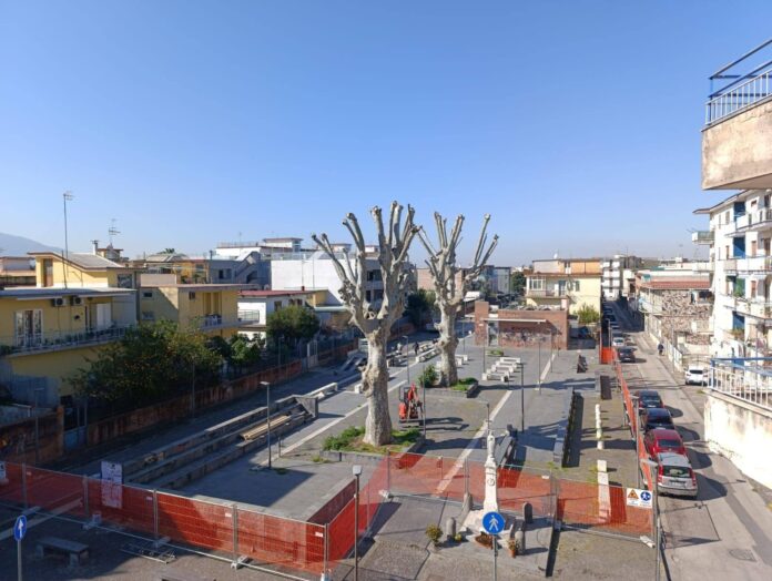 Mariglianella, al via la riqualificazione di piazza “Ragazzi di oggi”