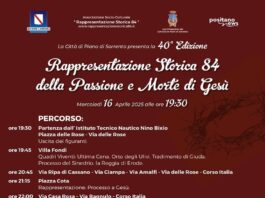 Piano di Sorrento: "Rappresentazione storica 84", quarantesima edizione: domani conferenza stampa alle 11 presso la Sala consiliare