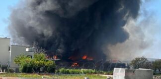 Incendio di Scafati del 5 aprile, diossine sotto limite di quantificazione
