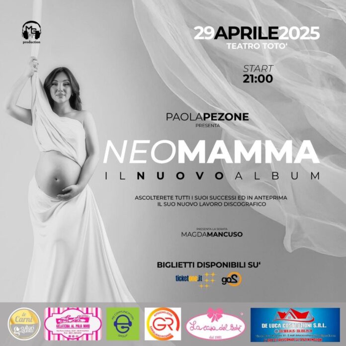 “Neomamma”, Paola Pezone al teatro Totò