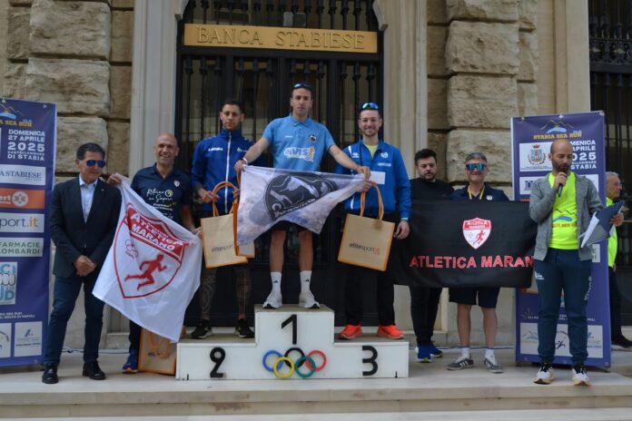 Castellammare di Stabia, Stabia Sea Run: Tripudio di colori alla prima edizione della Stabia Sea Run. Vince Enrico Gallucci della Castro Running Avis Team