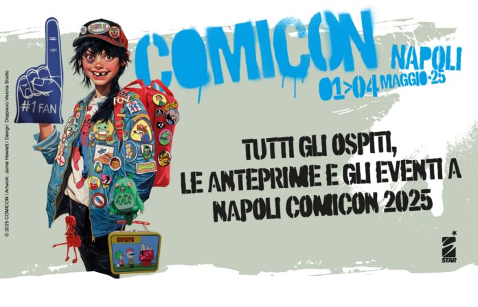 Star Comics al Napoli Comicon 2025: grandi ospiti, anteprime esclusive e mostre imperdibili