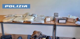 Barra: sorpreso con oltre 17 kg di droga in casa