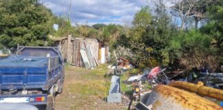 Torre Annunziata: rifiuti speciali, sequestrata una discarica abusiva nella zona del parco del Vesuvio