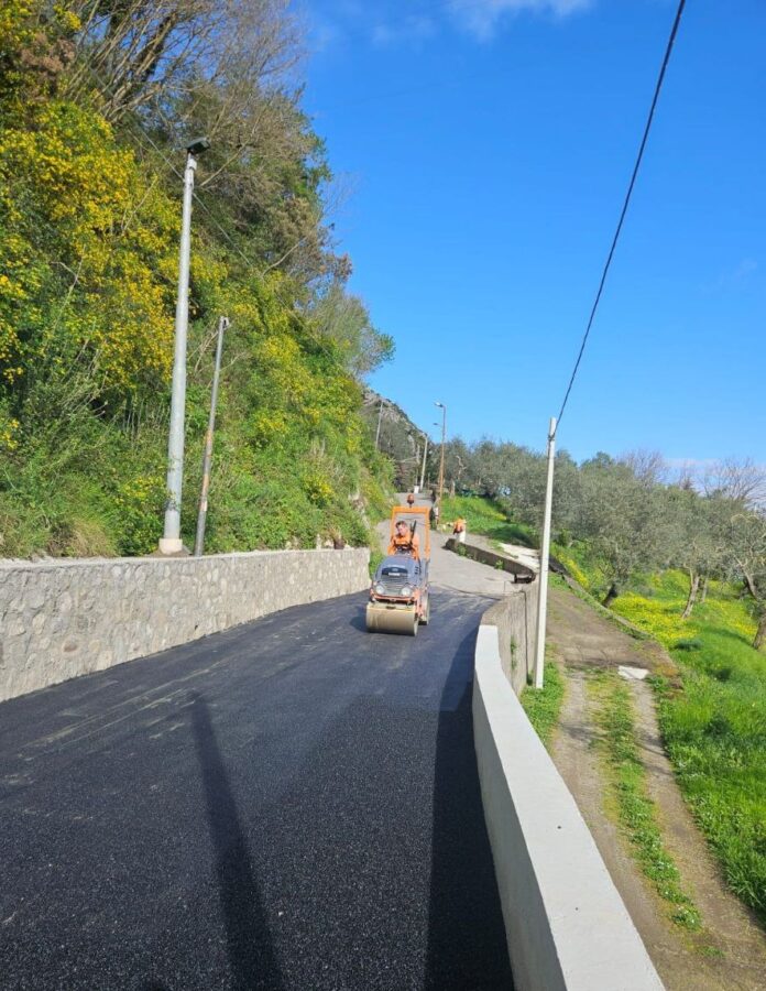 Sant'Agnello, lavori di riqualificazione su tutto il territorio comunale