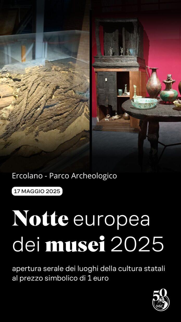 Primavera dell’Arte al Parco di Ercolano: si apre con la Notte Europea dei Musei e un ricco calendario di esperienze culturali
