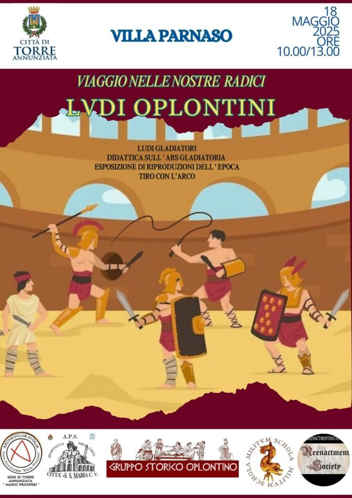 Torre Annunziata, in scena i gladiatori dell'antica Roma