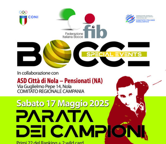 A Nola il grande spettacolo delle bocce: i migliori atleti si sfidano nel 1° Trofeo Major “Città dei Gigli”