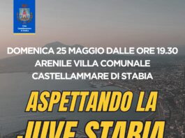 Castellammare, domenica 25 maggio tutti in villa comunale aspettando la Juve Stabia