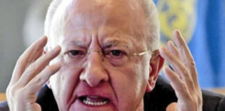 De Luca: "Non devono neanche immaginare che la Regione Campania possa diventare merce di scambio"