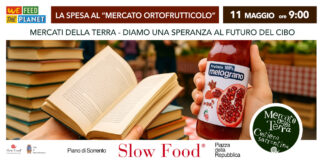 Domenica 11 maggio al Mercato della Terra di Slow Food: letture, valori e succo di melograno con l’Associazione Il Colibrì
