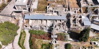Pompei, crolla una parte dell’insula Meridionalis: l’effetto del sisma ai Campi Flegrei si fa sentire fino agli scavi