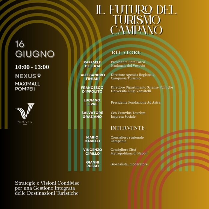 Pompei, al Maximall si discute del futuro del turismo in Campania: confronto tra esperti e istituzioni
