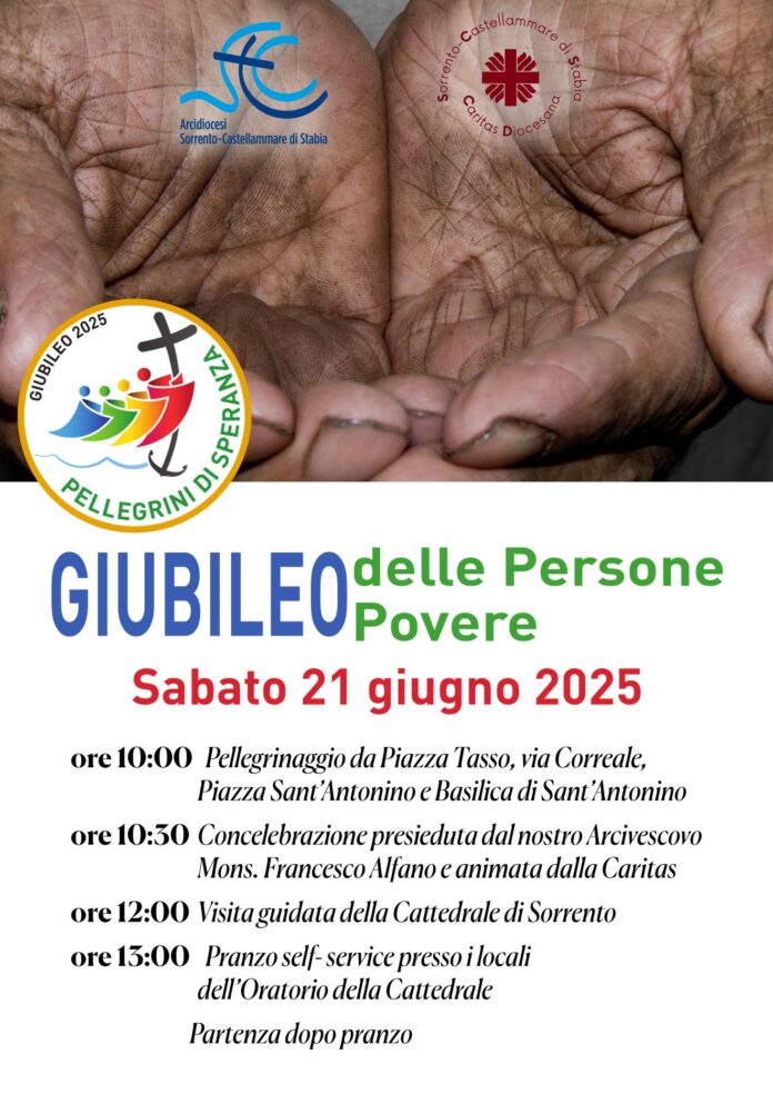 “Giubileo delle Persone Povere”: una giornata di fede e fraternità a Sorrento
