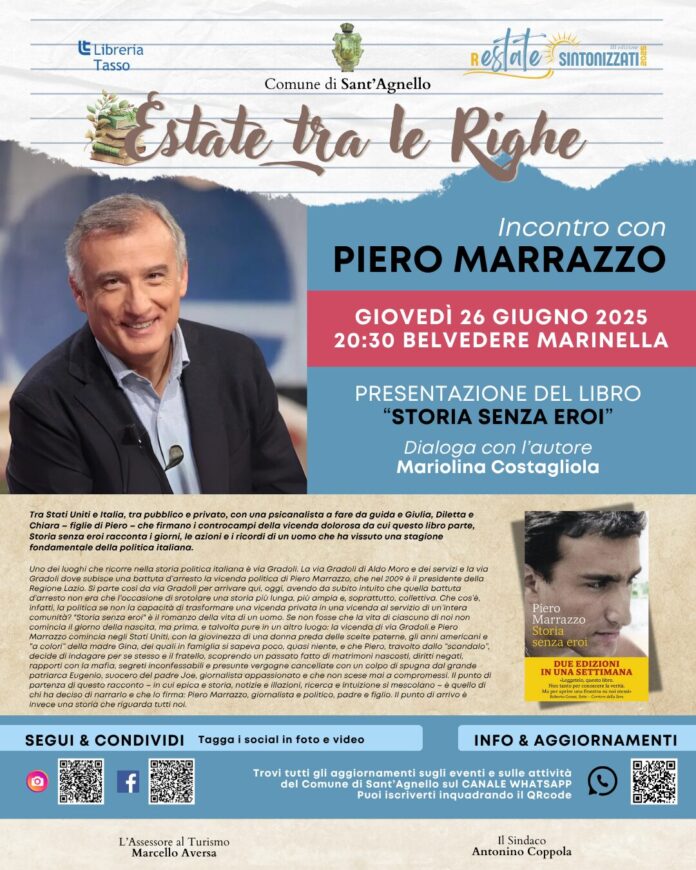 “rEstate Sintonizzati” 2025: a Sant’Agnello torna l’estate della cultura, del cinema e degli spettacoli