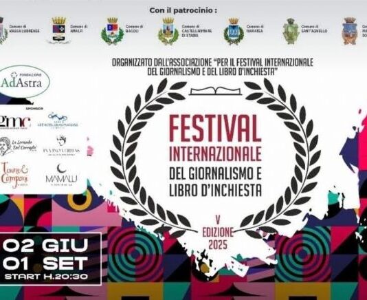 A Piano di Sorrento il Festival internazionale del Giornalismo e del Libro d’Inchiesta: grandi ospiti a Villa Fondi