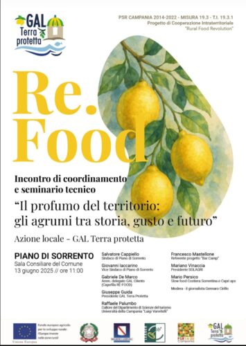 Il profumo degli agrumi apre la rivoluzione rurale: a Piano di Sorrento il primo incontro del GAL Terra Protetta