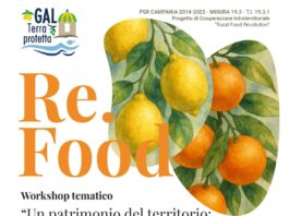I colori e i sapori degli agrumi a Sant’Agnello: il nuovo workshop Re-Food del GAL Terra Protetta