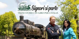 Su LA7 arriva “SIGNORI SI PARTE – Treni storici in giro per l’Italia”: un viaggio emozionante tra storia, paesaggi e cultura