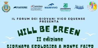 A Vico Equense “Will Be Green”: al via la seconda edizione della giornata ecologica sul Monte Faito