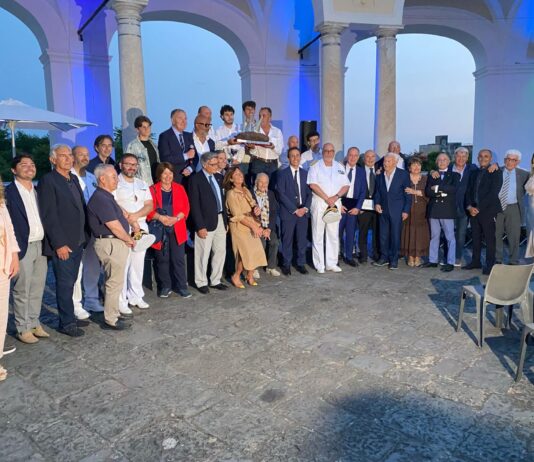 Ercolano, festa della vela a Villa Campolieto: premiati i vincitori della 17ª regata “Sulle rotte dei Borbone”