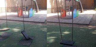 Castellammare di Stabia, Villa Gabola: riparata giostra danneggiata