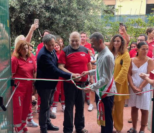 Cercola, inaugurata la nuova sede della Croce Rossa: «Un presidio al servizio della comunità»