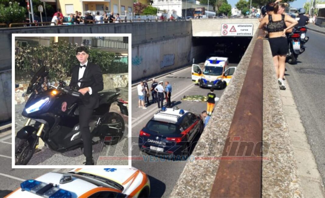 Incidente mortale Pozzuoli Augusto DI Meo