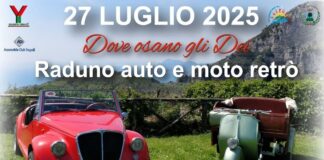 Domenica prossima ad Agerola la quinta edizione del raduno “Dove osano gli Dei”